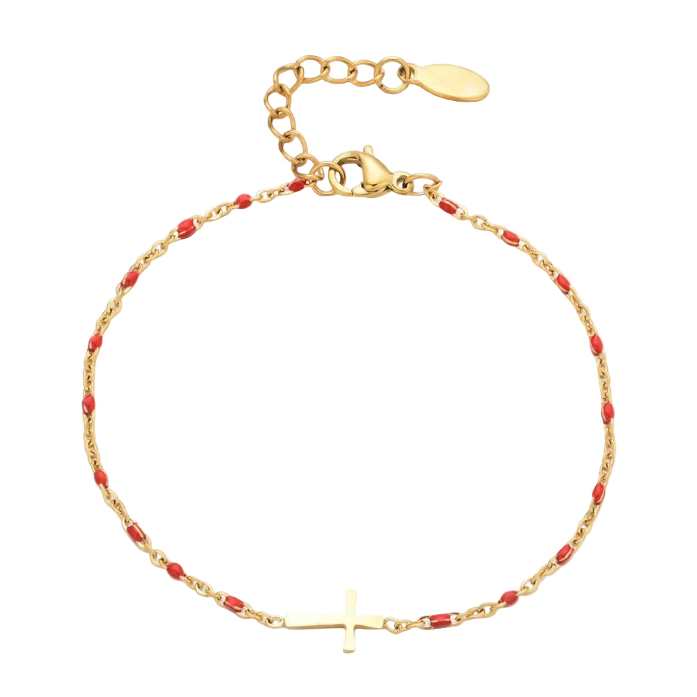 Kreuz Dünnes Armband