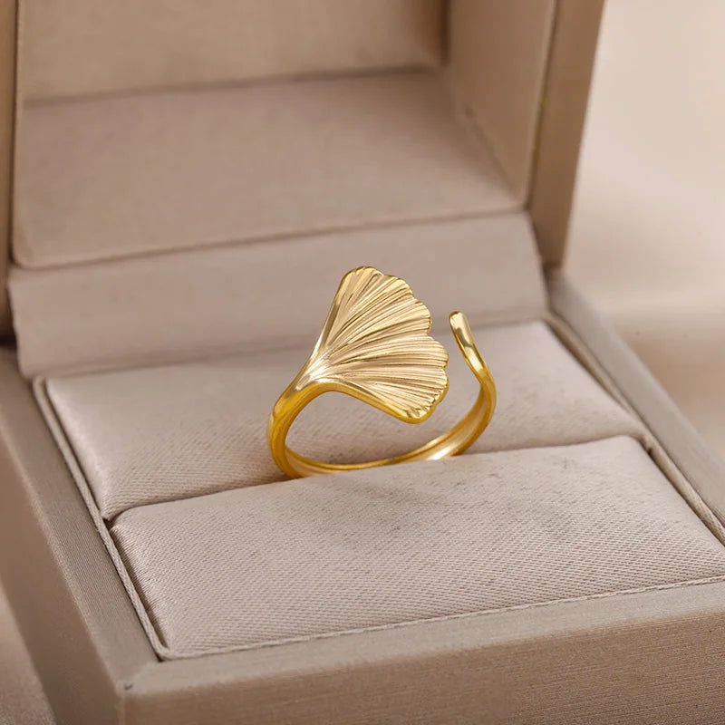 Blatt Ring