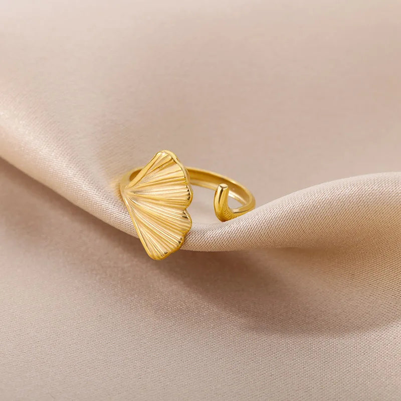 Blatt Ring