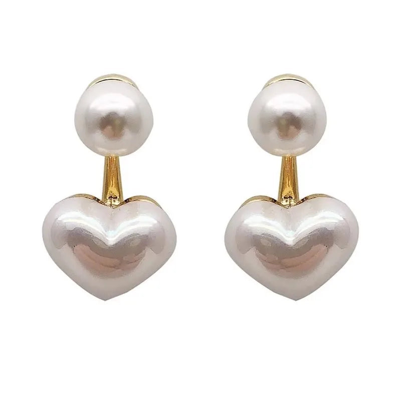 Pearl Necklace & Earrings