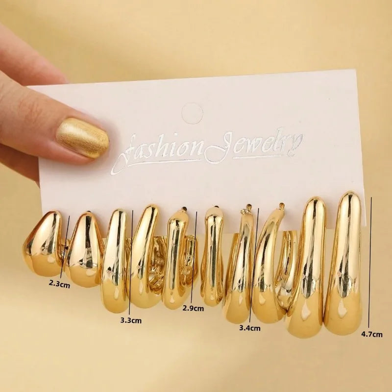 10 Pieces/set Lightweight Earring