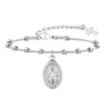 Kreuz Armband Gold & Silber